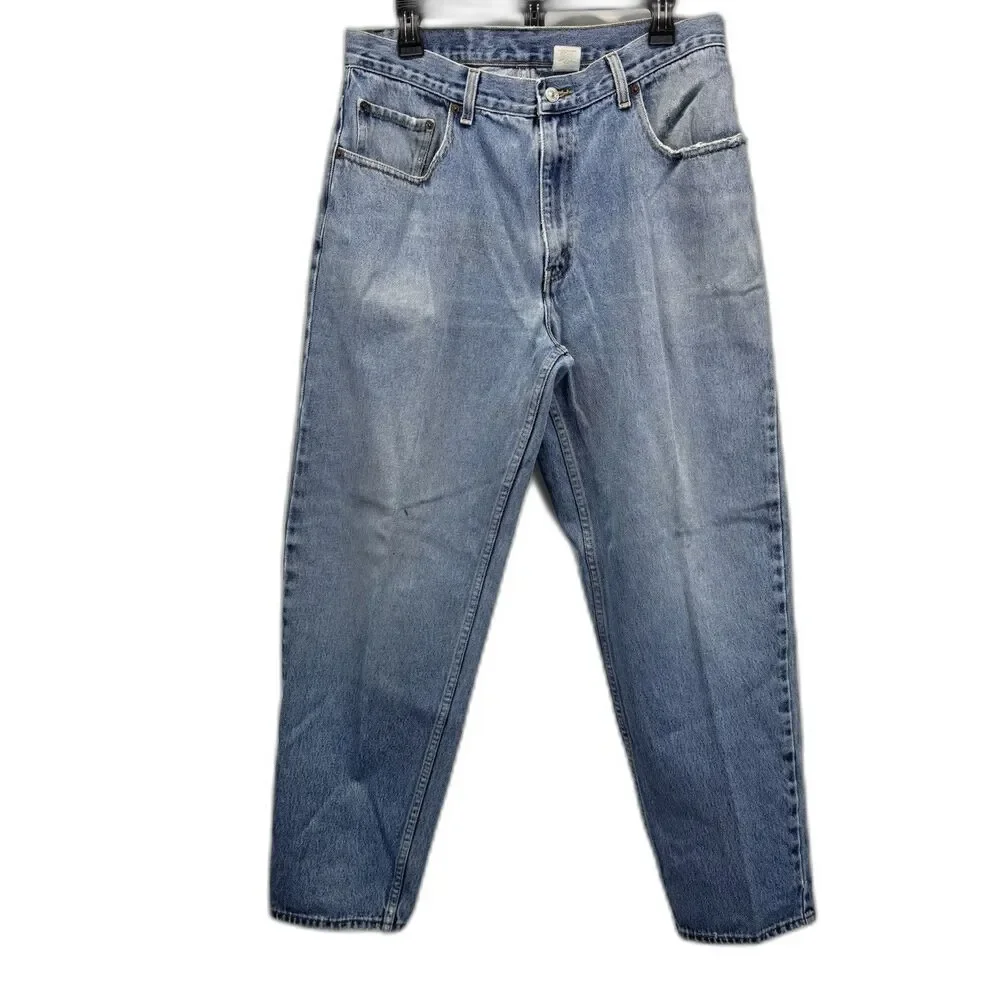 Levi's 560 Jeans Men's 34x32 Blue Medium Wash Relaxed Comfort Fit Baggy Y2K 2002